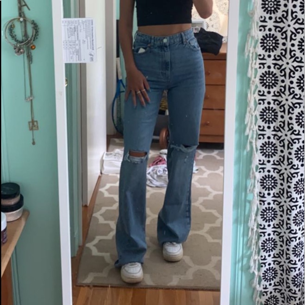 Zara Wide Leg Jeans